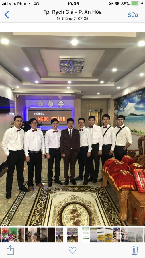 ראץ' גיאה Ngoc Thanh Hotel מראה חיצוני תמונה